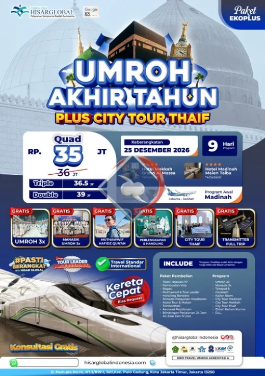 Umroh Akhir Tahun