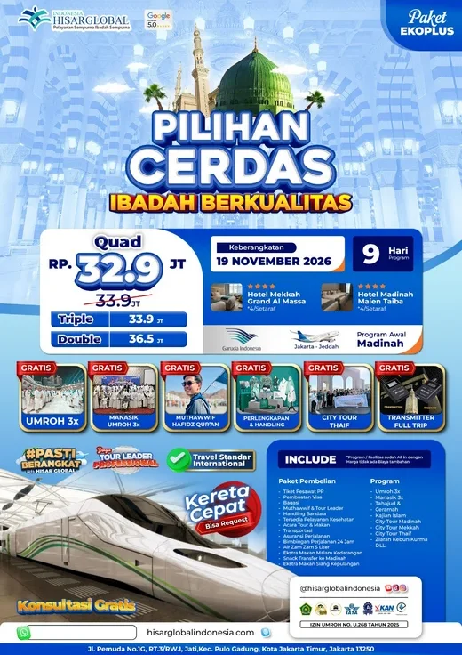 Umroh Pilihan Cerdas Ibadah Berkualitas